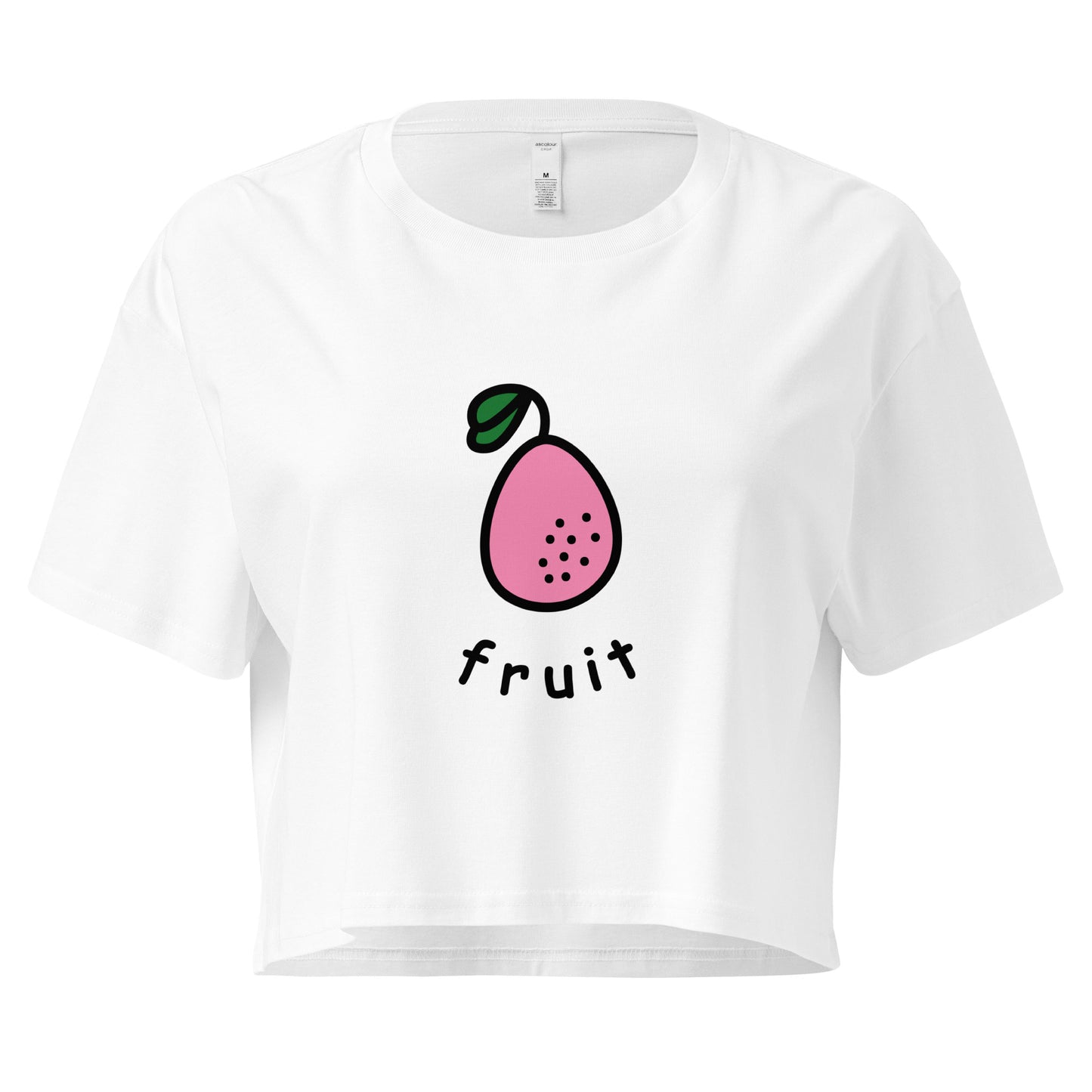 Fruit Crop Top (Pink)